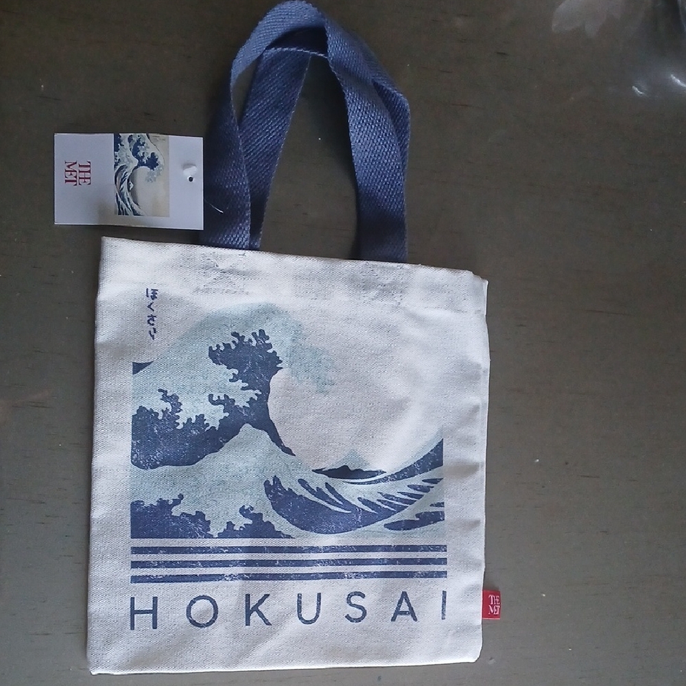 Hokusai Wave( The Great Wave) Canvas Small Tote Bag